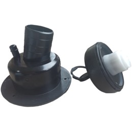 Socket, water filler cap, key, camper lilies