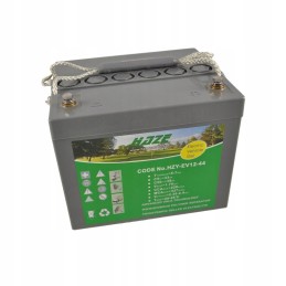 Haze battery 12v 45ah hzy ev 12 44 gel forklifts boats campers