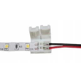 Cingola connector for LED 8 mm, wiring 15 cm haba