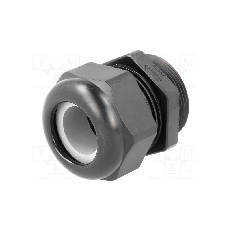 1 pcs x HUMMEL - 1.209.2901.15 - Cable gland, PG29, IP68, polyamide, black, UL94V-0, HSK-K