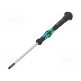 1 pcs x WERA - 5118032001 - Screwdriver, Pozidriv®, precision, PZ1, Kraftform Micro