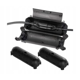 Cable protection box for camping