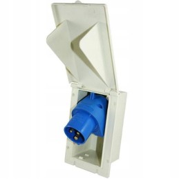 Cee 230v white haba trailer socket cover
