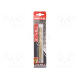 1 pcs x PROLINE - 77910K - Drill bit, for metal, Ø: 11mm, high speed steel TIN coated HSS-R