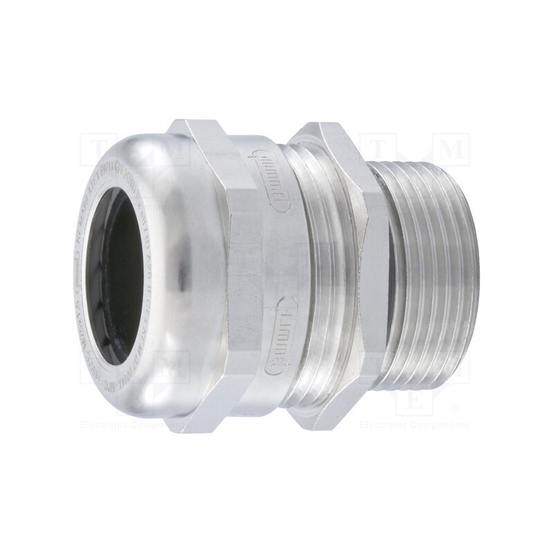 1 pcs x HUMMEL - 1.610.1600.60 - Cable gland, with long thread, PG16, IP68, brass, HSK-M-Ex