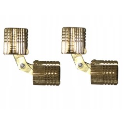 The hinge for the trailer top 12 mm consists of 2 pieces