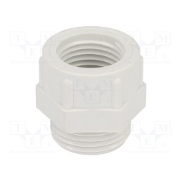1 pcs x HUMMEL - 1.236.1109.11 - Reduction of threads for glands, Int.thread: PG9, polyamide