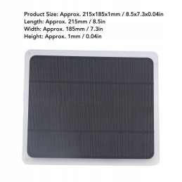 Solar panel solar charger 20w 12v