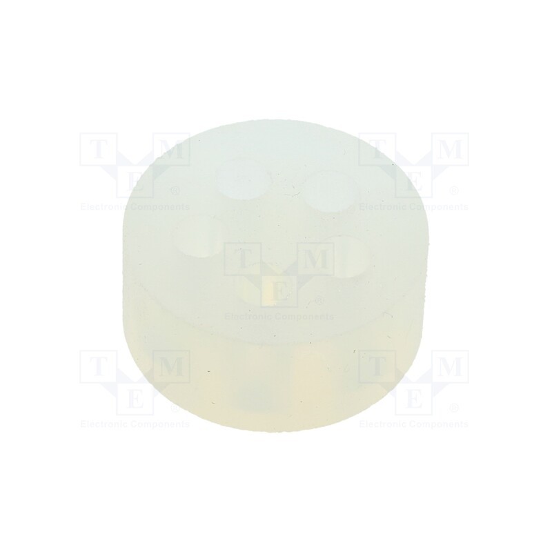 1 pcs x LAPP - 53629556 - Insert for gland, 5.6mm, PG29, IP54, silicone, Holes no: 5