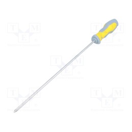1 pcs x C.K - T4722-1250 - Screwdriver, Phillips, PH1, Triton XLS, Blade length: 250mm