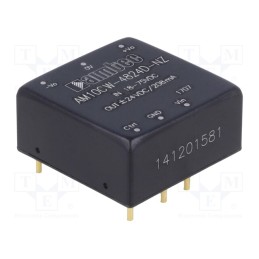 1 pcs x AIMTEC - AM10CW-4824D-NZ - Converter: DC/DC, 10W, Uin: 18÷75V, Uout: 24VDC, Uout2: -24VDC, 1'x1'