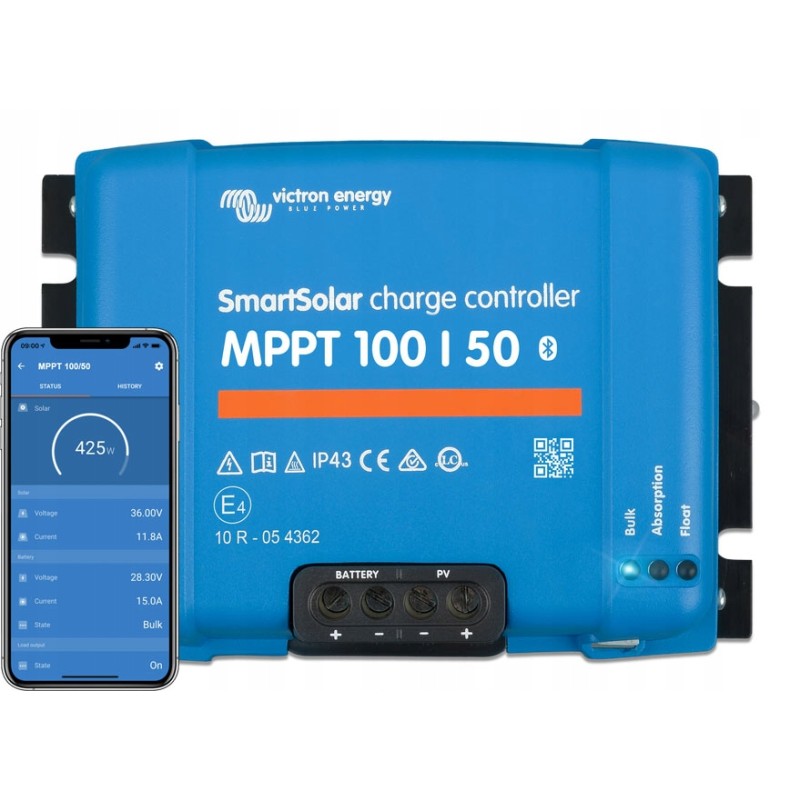 Victron energy smartsolar mppt 100 50 solar charging controller