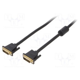 1 pcs x VENTION - EAABG - Cable, dual link, DVI-D (24+1) plug,both sides, 1.5m, black