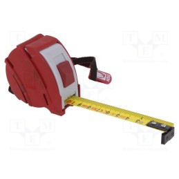 1 pcs x MEDID - 3419M - Measuring tape, L: 3m, Width: 19mm, Enclos.mat: ABS,rubber, measure