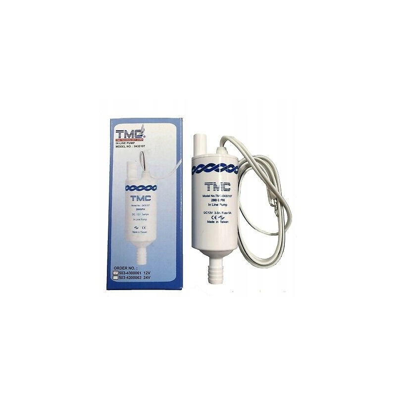 Flow water pump 12v 18l for a yacht and a camper