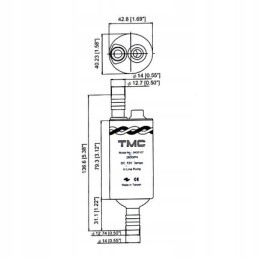 Flow water pump 12v 18l for a yacht and a camper