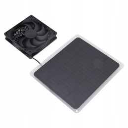 Solar panel fan kit