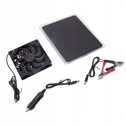 Solar panel fan kit