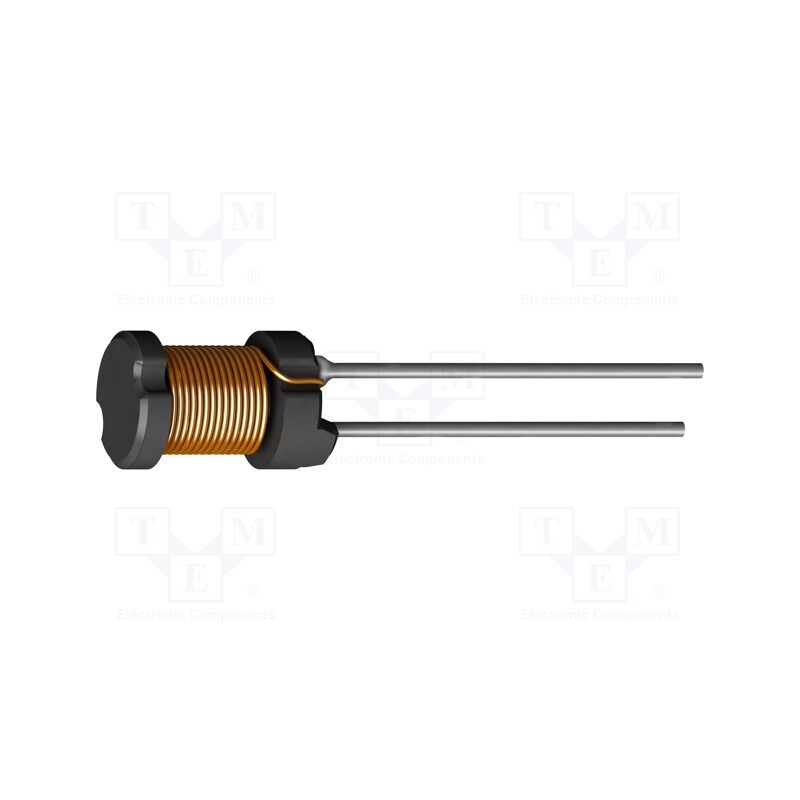10 pcs x FASTRON - 05HCP-6R8M-51 - Inductor: wire, THT, 6.8uH, 1.685A, 0.07Ω, ±20%, Ø7.5x5.2mm, 10kHz