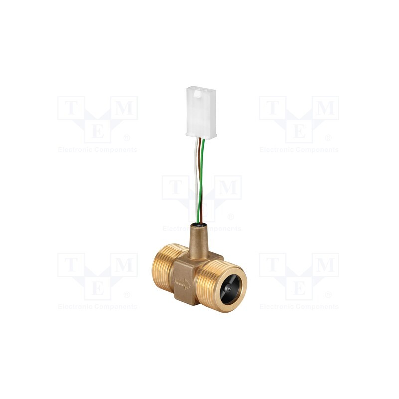 1 pcs x SIKA - VY1545MAHN10A4 - Sensor: turbine flowmeter, 4.5÷24VDC, 1÷45l/min, OUT: NPN
