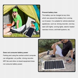 Solar panel 6w 5v portable mobile phone