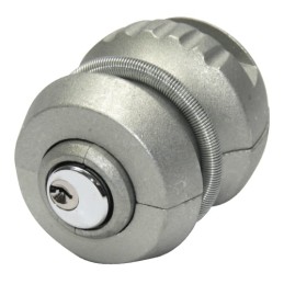 Hitch protection, trailer wheel lock