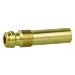 A spigot connector for quickly connecting a gas connector
