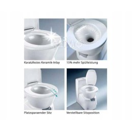 Dometic ctw 4110 cassette toilet for trailer