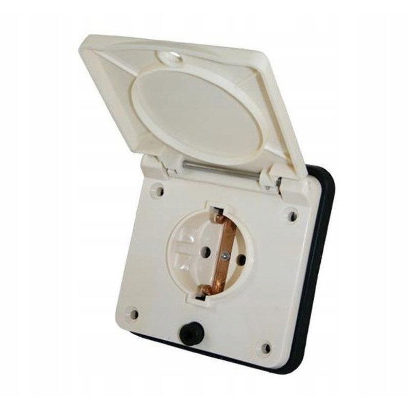 Power socket for a 230v schuko current haba camper