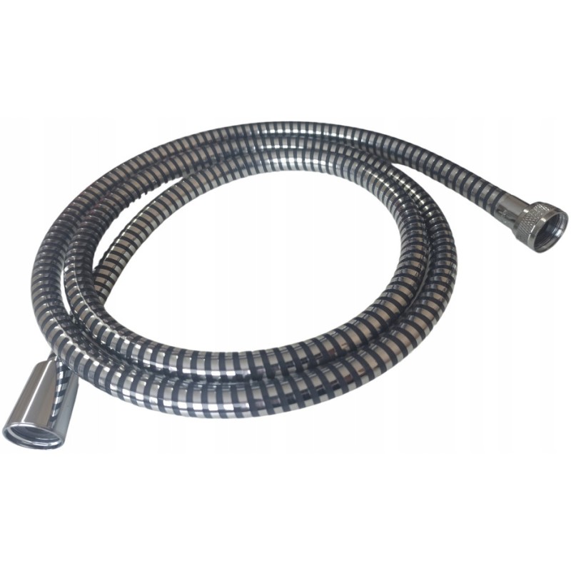 Twistless shower hose 1 2 x 1 2 1 5m silver