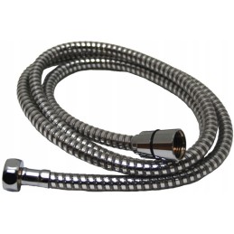 Twistless shower hose 1 2 x 1 2 1 5m silver
