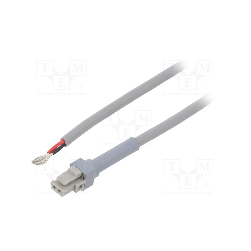 1 pcs x SMC - SY100-68-A-20 - Connection lead, PIN: 2, 2m, socket