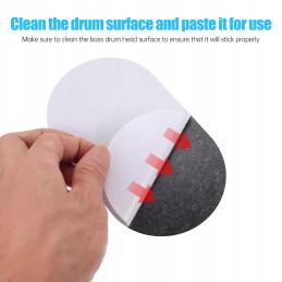 Drum set screen protector 4 pcs