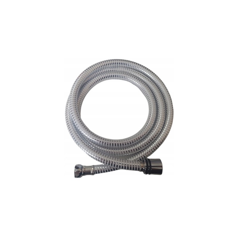 Twistless shower hose 1 2 x 1 2 1 6 m silver