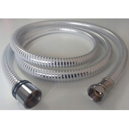 Twistless shower hose 1 2 x 1 2 1 6 m silver