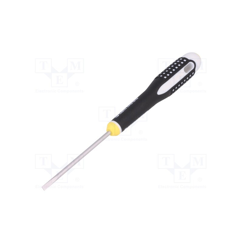 1 pcs x BAHCO - BE-8030I - Screwdriver, slot, 3,5x0,6mm, Blade length: 75mm