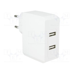 1 pcs x LOGILINK - PA0094 - Power supply: switched-mode, plug, 5VDC, 3.4A, 17W, Plug: EU, PA