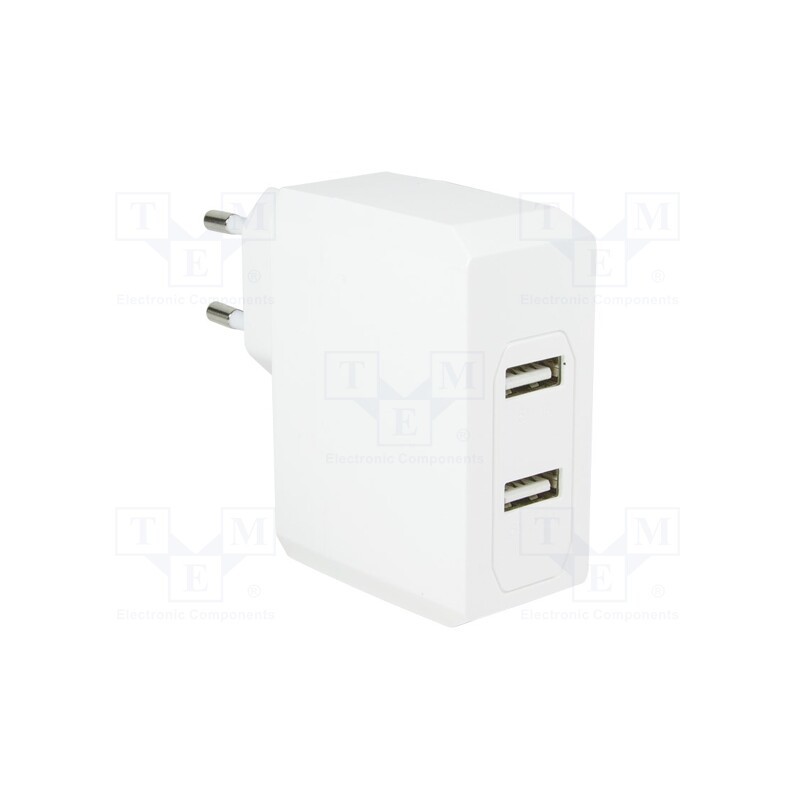 1 pcs x LOGILINK - PA0094 - Power supply: switched-mode, plug, 5VDC, 3.4A, 17W, Plug: EU, PA