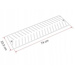 Anti-slip pads for wheels, 2 pieces Fiamma