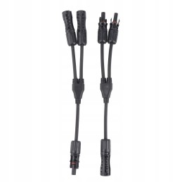 Solar panel connectors adapter for