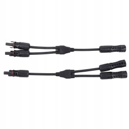 Solar panel connectors adapter for