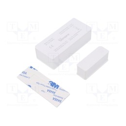 1 pcs x SONOFF - DW2-RF - Wireless reed sensor, -10÷40°C, 433.92MHz, Plating: plastic