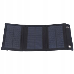 Foldable solar charging panel with