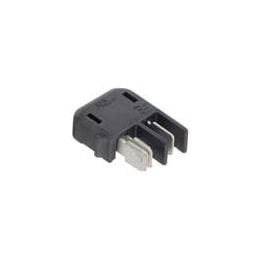 1 pcs : 1-2058703-1 - Lighting Connectors BLADE AND RCPT 2 POS SMT BLK