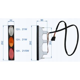 Nissan l01 l02 rear lamp
