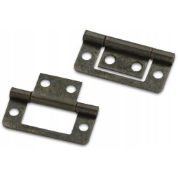 Universal trailer steel hinge 400 mm 2 pcs