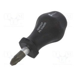 1 pcs x WERA - 05009337001 -AS - Screwdriver, Pozidriv®, PZ3, Blade length: 25mm, Overall len: 79mm