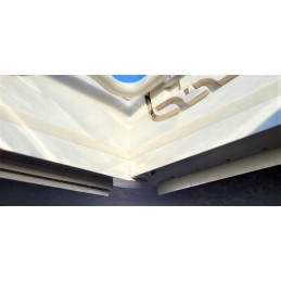 Installation distance frame for mini heki windows