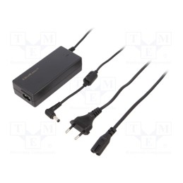 1 pcs x QOLTEC - 50073 - Power supply: switched-mode, 19VDC, 3.42A, Out: 5,5/2,5, 65W