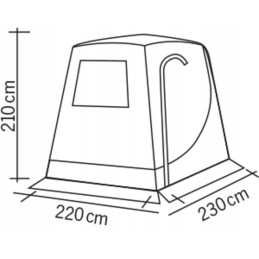 Rear trapeze tent premium trafic jumper vivaro